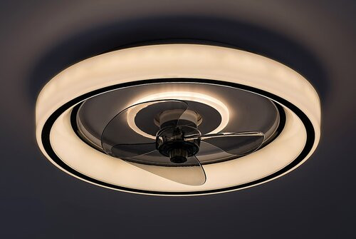 Horacio, beltéri mennyezeti LED67W,D47cm,ventill.