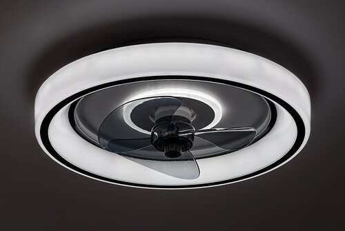 Horacio, beltéri mennyezeti LED67W,D47cm,ventill.