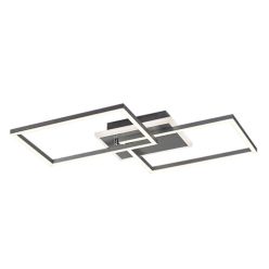 Athelstan, beltéri mennyezeti LED40W,ezüst/cs.alu