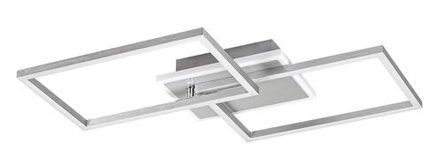 Athelstan, beltéri mennyezeti LED40W,ezüst/cs.alu