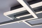 Athelstan, beltéri mennyezeti LED40W,ezüst/cs.alu