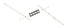 Negan, beltéri mennyezeti LED24W, L114cm, H8,5cm