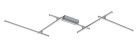 Negan, beltéri mennyezeti LED40W, L178cm, H11,5cm