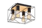 Boire, beltéri mennyezeti E27 4xMAX40W, D30cm