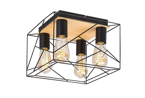 Boire, beltéri mennyezeti E27 4xMAX40W, D30cm