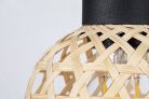 Rattan, beltéri fali, E27 1xMAX15W, L20cm