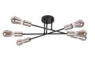 Branwen, beltéri mennyezeti E27 6xMAX25W, D57cm