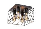 Boroo, beltéri mennyezeti E27 4xMAX25W, D30cm