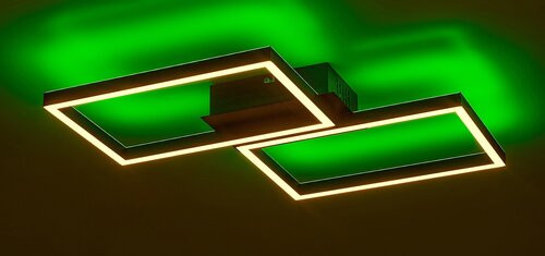 Ludano, beltéri mennyezeti LED40W,L46x41cm