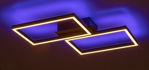 Ludano, beltéri mennyezeti LED40W,L46x41cm