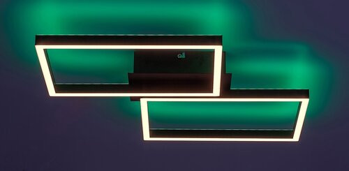 Ludano, beltéri mennyezeti LED40W,L46x41cm
