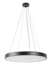 Tesia, beltéri függőlámpa LED36W, D40cm, fekete