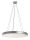 Tesia, beltéri függőlámpa LED36W, D40cm, ezüst
