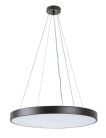 Tesia, beltéri függőlámpa LED60W, D60cm, fekete