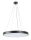 Tesia, beltéri függőlámpa LED60W, D60cm, fekete