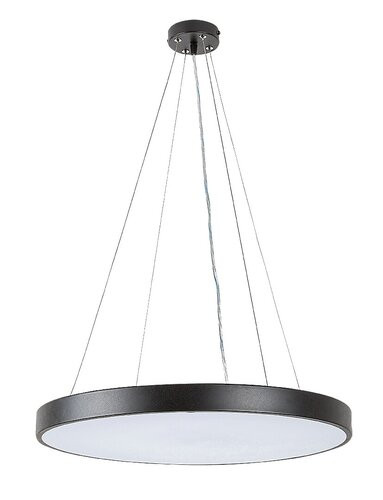 Tesia, beltéri függőlámpa LED60W, D60cm, fekete