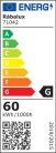 Tesia, beltéri függőlámpa LED60W, D60cm, ezüst