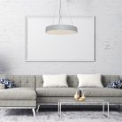 Tesia, beltéri függőlámpa LED60W, D60cm, ezüst