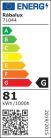 Leola, beltéri mennyezeti LED81W, D48cm