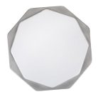 Dettora, beltéri mennyezeti LED18W, D37cm,szürke