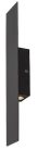 Ampel, beltéri fali, LED6W, H40cm, fekete