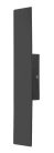 Ampel, beltéri fali, LED6W, H40cm, fekete