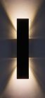Ampel, beltéri fali, LED6W, H40cm, fekete
