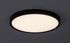 Paulos, beltéri mennyezeti LED24W, D30cm, fekete