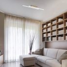 Tamur, beltéri mennyezeti LED21W, L80cm,fa/fehér