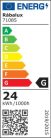 Danuta2, beltéri mennyezeti LED24W, D39cm, króm