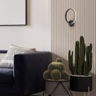 Grete, beltéri fali, LED15W, H36cm