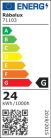 Vendel, beltéri mennyezeti LED24W, D37,5cm,fehér