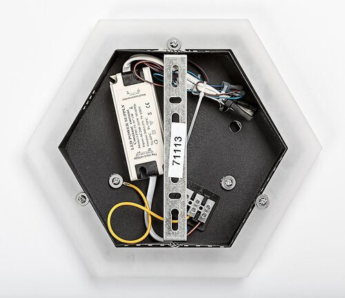 Bitsi,ind,wall, LED23W, L27cm, black