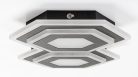 Bitsi, beltéri mennyezeti LED44W, L43cm, fekete
