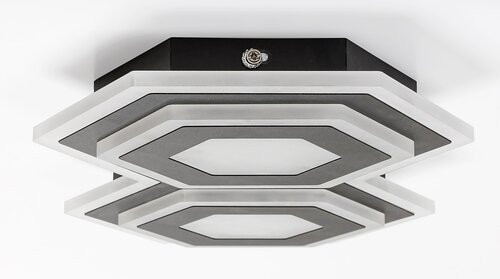 Bitsi, beltéri mennyezeti LED44W, L43cm, fekete