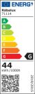 Bitsi, beltéri mennyezeti LED44W, L43cm, fekete