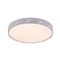 Nessira, beltéri mennyezeti LED25W,D39cm,m.fehér