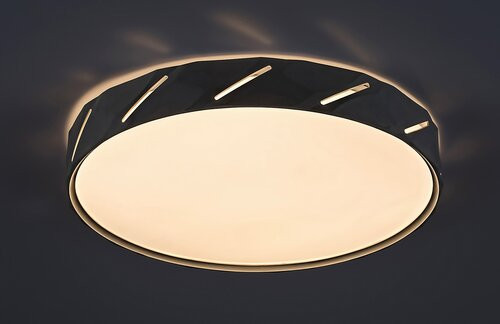 Nessira, beltéri mennyezeti LED25W,D39cm,m.fehér