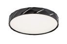 Nessira, beltéri mennyezeti LED25W,D39cm,m.fekete