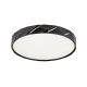 Nessira, beltéri mennyezeti LED25W,D39cm,m.fekete