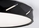Nessira, beltéri mennyezeti LED25W,D39cm,m.fekete