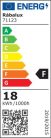 Rorik, beltéri mennyezeti LED18W, D28cm