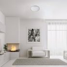 Engon, beltéri mennyezeti LED45W, D48cm, ezüst