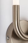Irelia, beltéri fali,LED9W,H35cm,szatin króm
