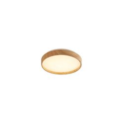 Leana2, beltéri mennyezeti LED12W, D26cm, bükk