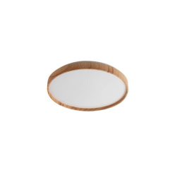Leana2, beltéri mennyezeti LED24W, D38,5cm, bükk