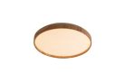 Leana2, beltéri mennyezeti LED24W, D38,5cm, bükk
