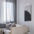 Nabil, beltéri fali,LED15W,L61cm,matt fehér
