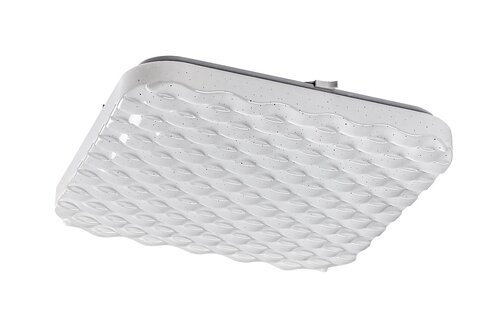 Eldrick2, beltéri mennyezeti LED24W,33x33cm,fehér