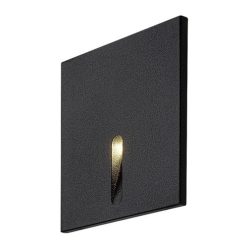 Boven, beltéri lépcső megv.LED3W,fekete,IP20